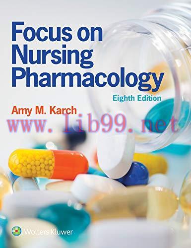 [AME]Focus on Nursing Pharmacology, 8th Edition (EPUB)