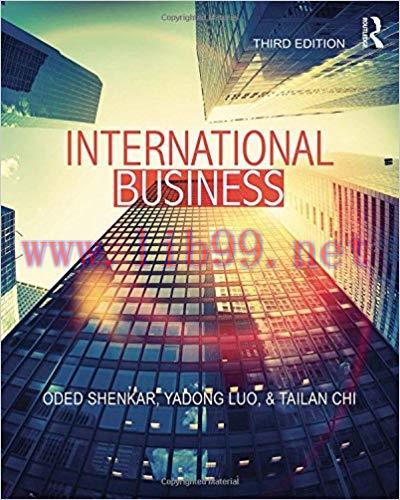 [PDF]International Business 3rd Edition [Oded Shenkar]
