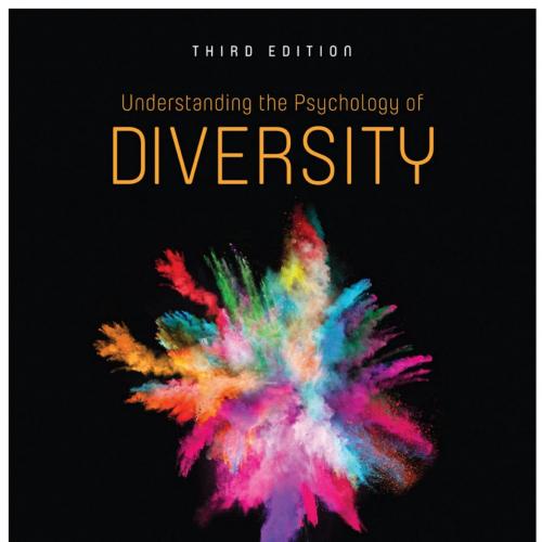 Understanding the Psychology of Diversity,3rdEdition
