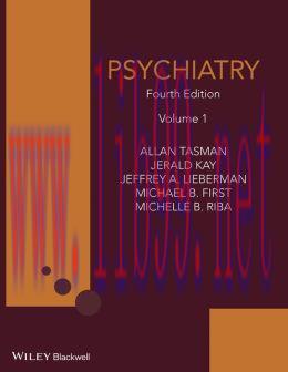 [AME]Psychiatry, 2 Volume Set, 4th Edition