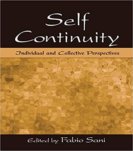 (PDF)Self Continuity Individual and Collective Perspectives