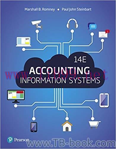 Accounting Information Systems 14th Edition by Marshall B. Romney 题库