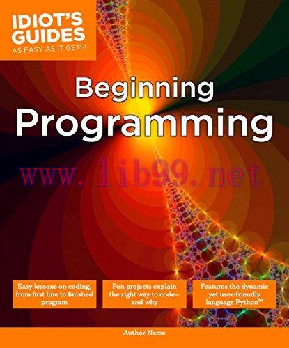[FOX-Ebook]Idiot's Guides: Beginning Programming