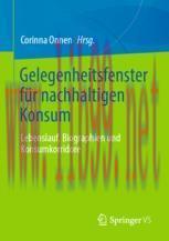 [PDF]Gelegenheitsfenster f&uuml;r nachhaltigen Konsum: Lebenslauf, Biographien und Konsumkorridore