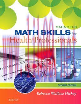 [AME]Saunders Math Skills for Health Professionals, 2nd Edition