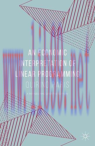 [FOX-Ebook]An Economic Interpretation of Linear Programming