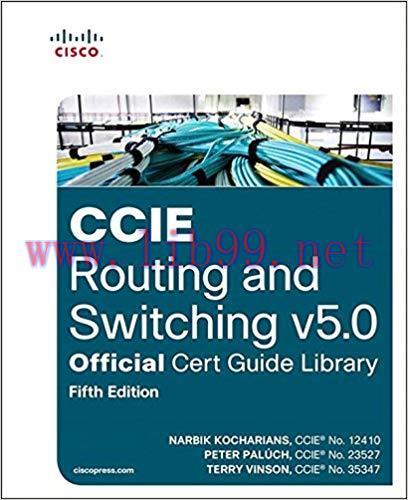 CCIE Routing and Switching v5.0 Official Cert Guide Library 5th Edition,