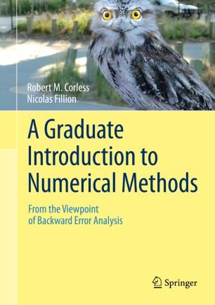 A Graduate Introduction to Numerical Methods