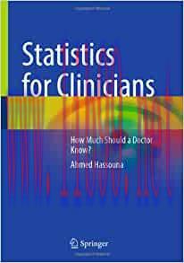 [AME]Statistics for Clinicians: How Much Should a Doctor Know? (EPUB)