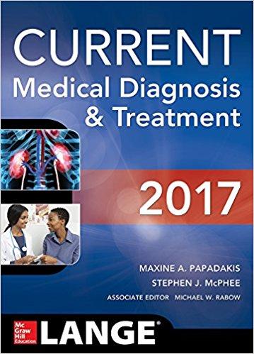CURRENT Medical Diagnosis & Treatment 2017