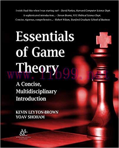 Essentials of Game Theory: A Concise Multidisciplinary Introduction