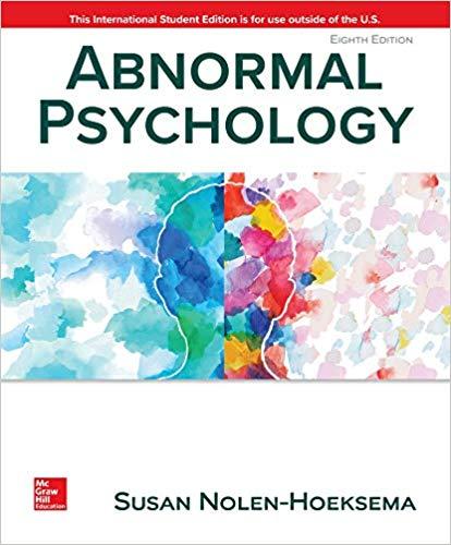 (IM)Abnormal Psychology 8th Edition by Susan Nolen-Hoeksema.zip