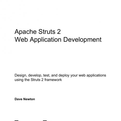 Apache Struts 2 Web Application Development