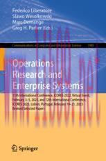 [PDF]Operations Research and Enterprise Systems: 11th International Conference, ICORES 2022, Vi...