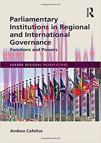 [PDF]Parliamentary Institutions in Regional and International Governance