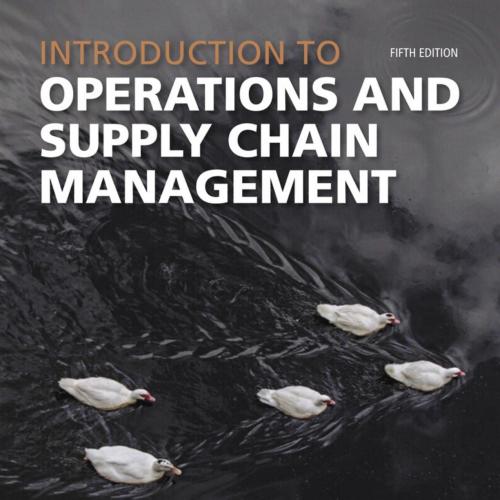 Introduction to Operations and Supply Chain Management 5th Edition