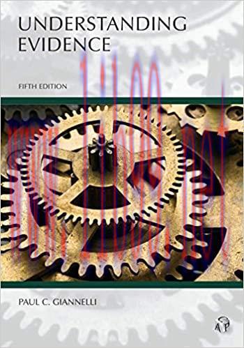 (PDF)Understanding Evidence, Fifth Edition (Carolina Academic Press Understanding)