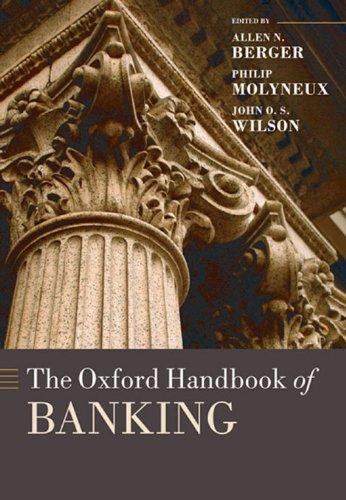 (PDF)The Oxford Handbook of Banking (Oxford Handbooks)