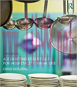 (PDF)Accounting Essentials for Hospitality Managers 3rd Edition