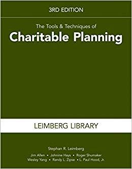 (PDF)The Tools & Techniques of Charitable Planning, 3rd Edition (Leimberg Library Tools & Techn...