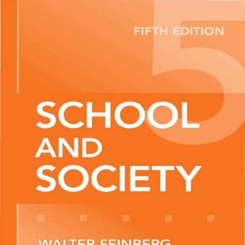 School and Society, 5th Edition