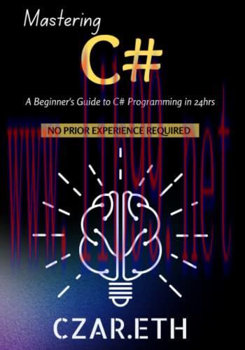 [FOX-Ebook]Mastering C#: A Beginner's Guide to C# Programming in 24hrs