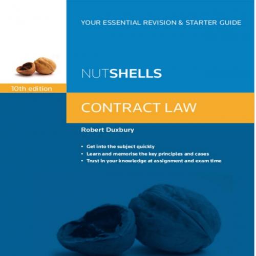 Nutshells Contract Law-Robert Duxbury-book, ebook