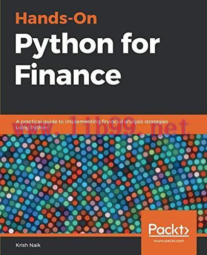 [FOX-Ebook]Hands-On Python for Finance