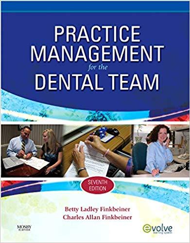 (Test Bank)Practice Management for the Dental Team 7th Edition.zip