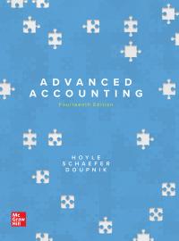 Advanced Accounting 14th Edition by Joe Ben Hoyle