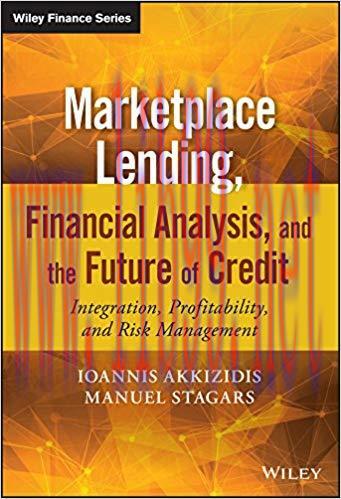 (PDF)Marketplace Lending, Financial Analysis, and the Future of Credit: Integration, Profitabil...