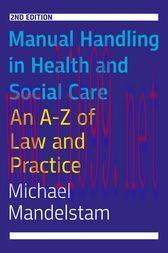 [AME]Manual Handling in Health and Social Care, Second Edition (Original PDF)