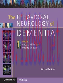 [AME]The Behavioral Neurology of Dementia, 2nd Edition (PDF)