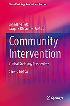 [AME]Community Intervention: Clinical Sociology Perspectives (Clinical Sociology: Research and ...