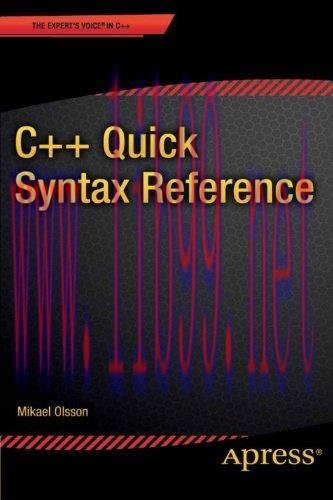 [FOX-Ebook]C++ Quick Syntax Reference