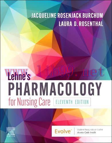 [AME]Lehne's Pharmacology for Nursing Care, 11th edition (True PDF)