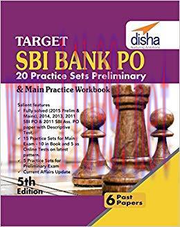 (PDF)Target SBI Bank Preliminary & Main PO Exam 20 Practice Sets Workbook (English 5th edition)...