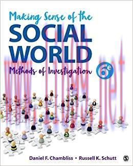 (PDF)Making Sense of the Social World: Methods of Investigation
