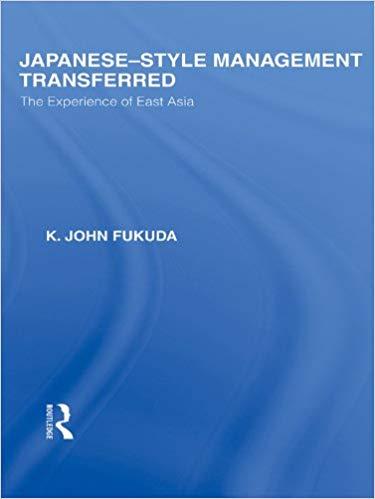 (PDF)Japanese-Style Management Transferred The Experience of East Asia (Routledge Library Editi...