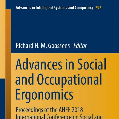 Advances in Social and Occupational Ergonomics