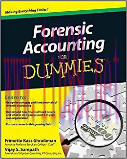 Forensic Accounting For Dummies 1st Edition