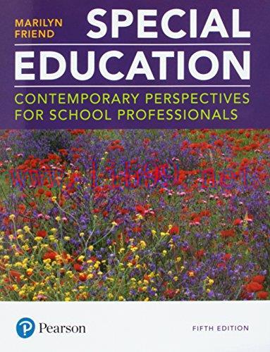 [FOX-Ebook]Special Education: Contemporary Perspectives for School Professionals, 5th Edition