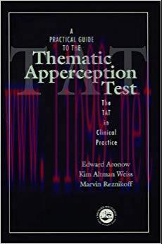 (PDF)A Practical Guide to the Thematic Apperception Test: The TAT in Clinical Practice 1st Edit...