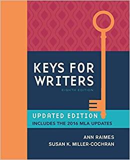 (PDF)Keys for Writers with APA 7e Updates, Spiral bound Version