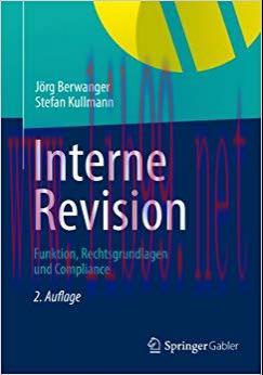 (PDF)Interne Revision: Funktion, Rechtsgrundlagen und Compliance (German Edition) 2nd Edition