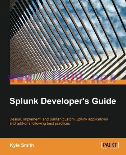 [FOX-Ebook]Splunk Developer's Guide