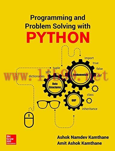 [FOX-Ebook]Programming And Problem Solving With Phython
