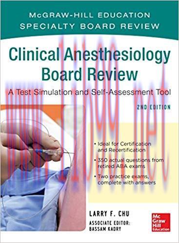 [PDF]McGraw-Hill Specialty Board Review Clinical Anesthesiology, Second Edition