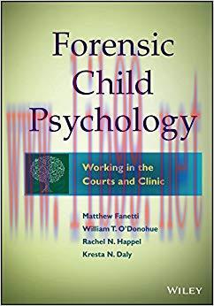 (PDF)Forensic Child Psychology: Working in the Courts and Clinic 1st Edition