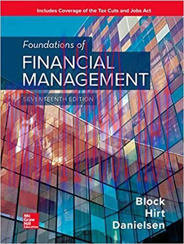 [PDF]Foundations of Financial Management 17th Edition